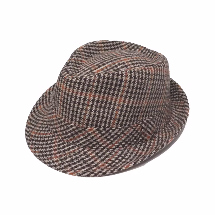 Rutig Trilby hatt