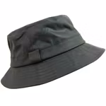 Vaxad hatt - Olive