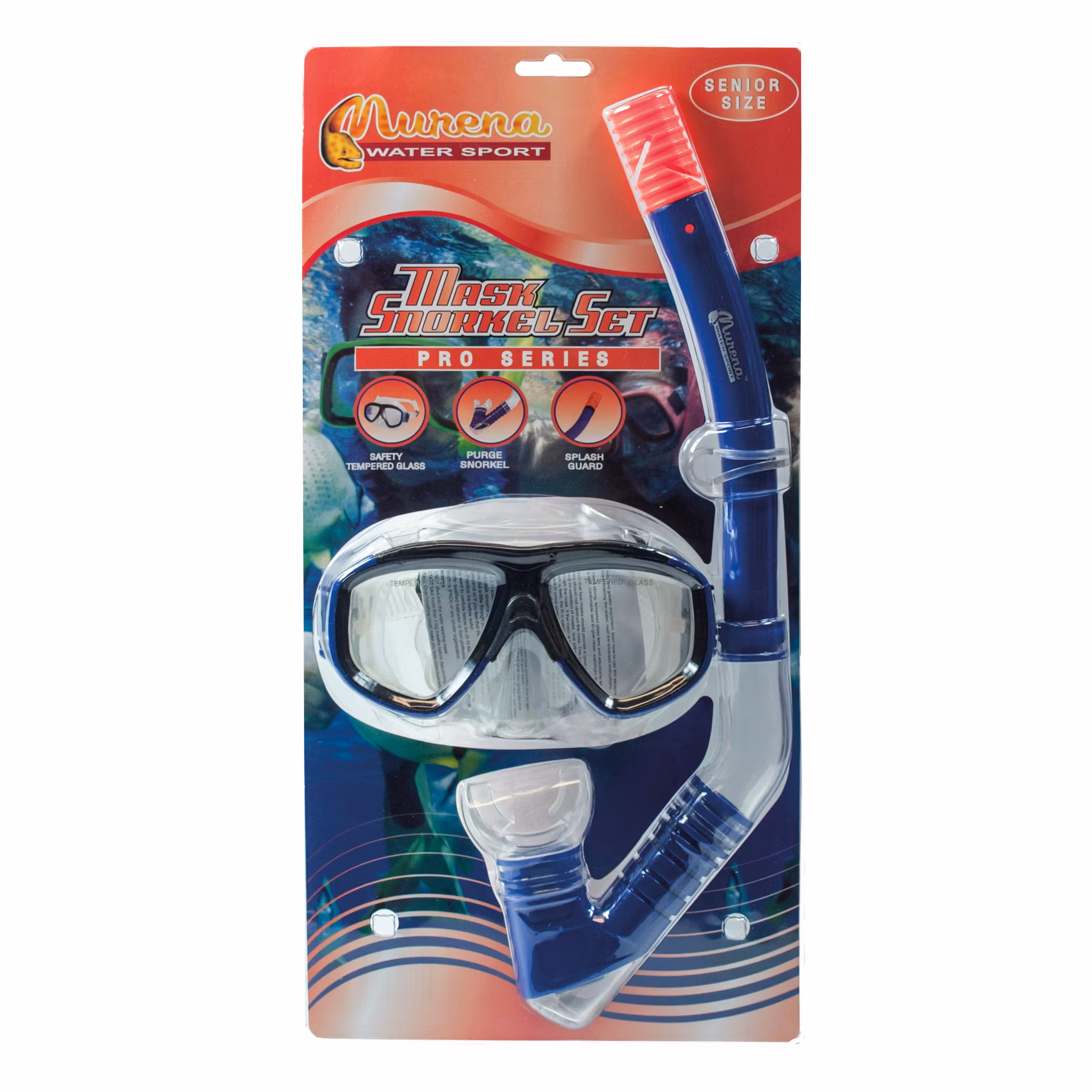Murena Mask- & Snorkel Pro Series - Senior