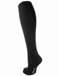 Svart enfärgad knästrumpa - MySocks