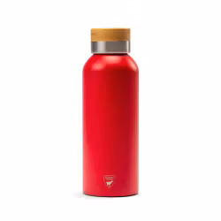 Termosflaska med bambulock 32 cl - Röd - Orrefors Hunting