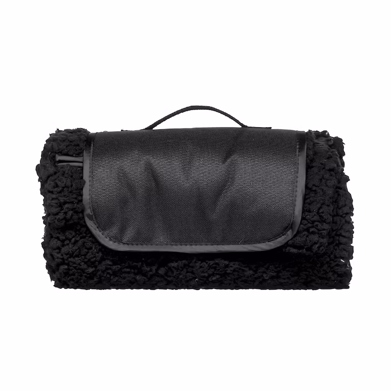 Sittunderlag/pläd Svart 50x150cm - Sagaform