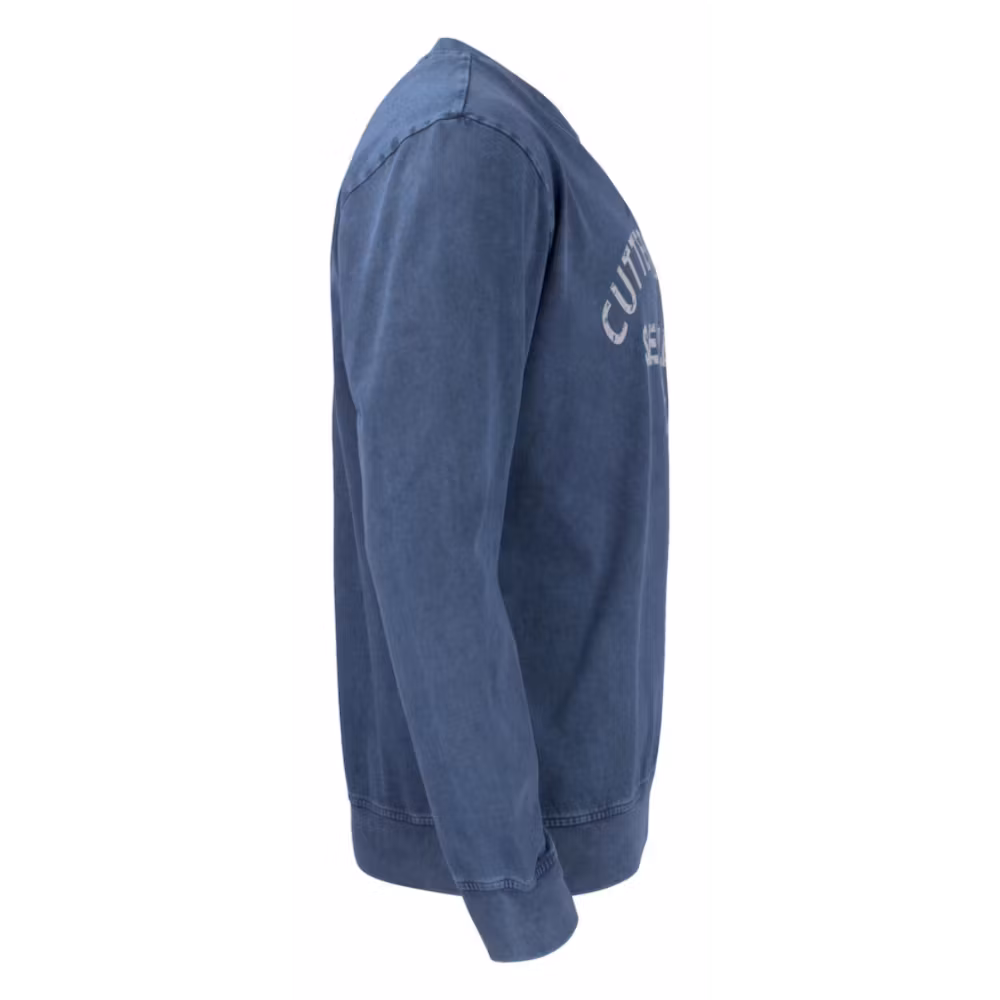 Thorp Denim Crew Denim Blue - Cutter & Buck