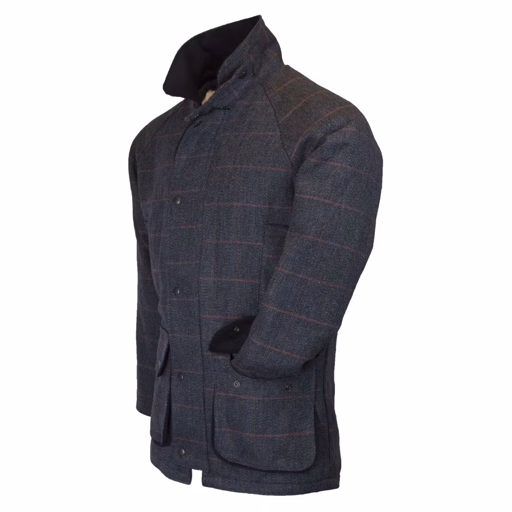 Tweed jacka Blue Tweed - Derby