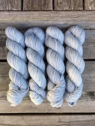 Merino Sock DK- Silvergrå