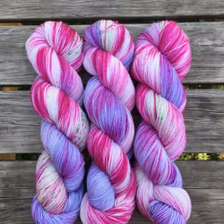 Merino Sock Tunnare Sommarblomster