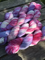 Merino Sock Tunnare Sommarblomster