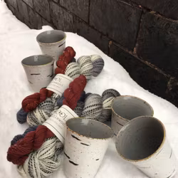 Garn och Keramik Midvinterbjörk