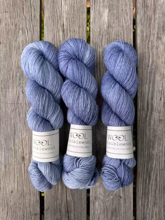 Merino Soft Jeansblå