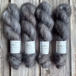 Silk Mohair Dragons Smoke