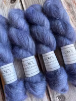 Silk Mohair Jeansblå