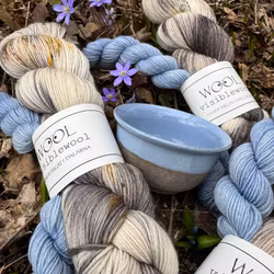 Garn och Keramik Blåsippa