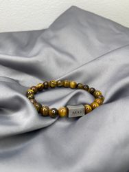 Stenarmband Tigeröga