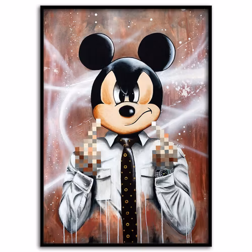 Blurred Mickey