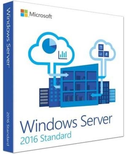 Microsoft Windows Server 2016 Standard 16 kjerner EN (64-bit OEM)