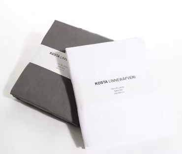 Dra-på-lakan / 105 cm säng 100% bomull/satin
