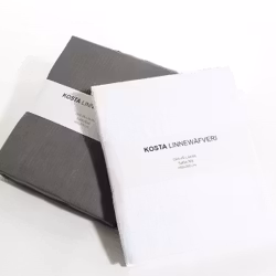 Dra-på-lakan / 105 cm säng 100% bomull/satin