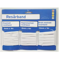 3 pack Resårband