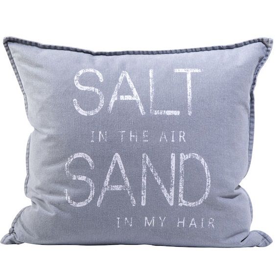 Kuddfodral Salt av canvastyg