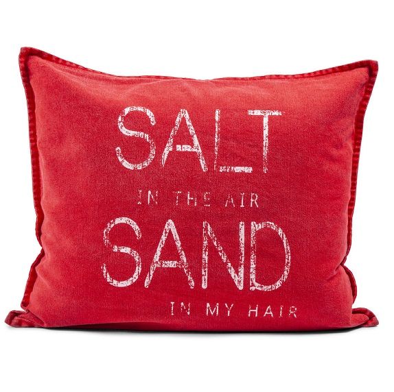 Kuddfodral Salt av canvastyg