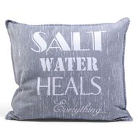 Kuddfodral Saltwater Heals av canvastyg