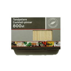Tandpetare / Cocktailpinnar 800 st