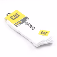 3 pack Sneakersstrumpor Caterpillar - Vita