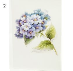 Kort med blommor - Flera motiv