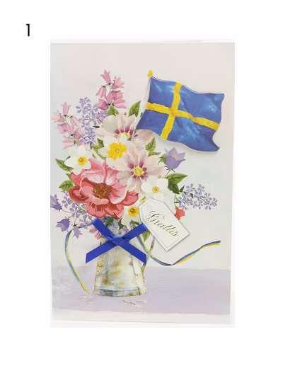 Grattiskort Sverige -  Flera motiv