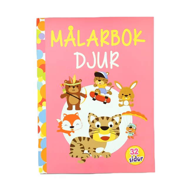 Målarbok 32 sidor