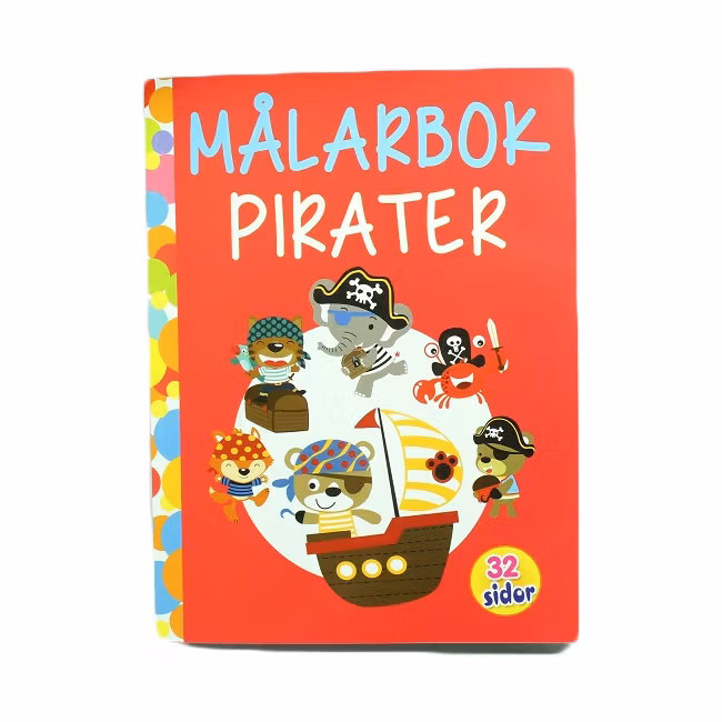 Målarbok 32 sidor