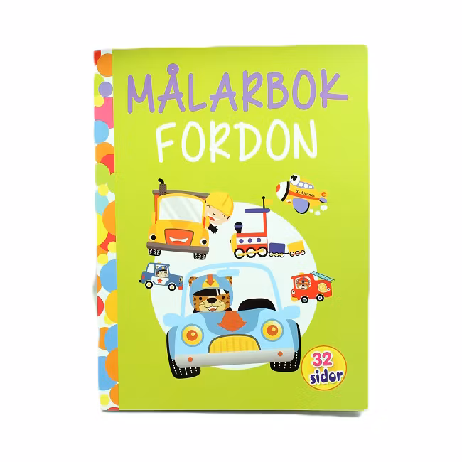Målarbok 32 sidor
