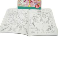 Målarbok med prinsessor