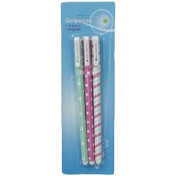 Gelpennor 3 pack