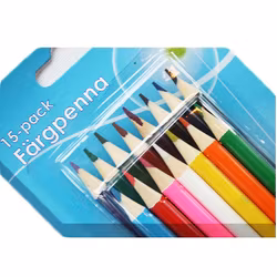15 pack Färgpennor