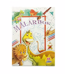 Målarbok 48 sidor