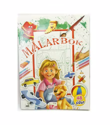 Målarbok 48 sidor
