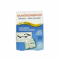 Glasögonservetter 36st Förpackningar