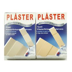 Plåster Tyg eller Plast