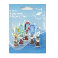 Handdukshängare 5 pack
