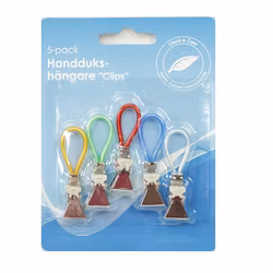 Handdukshängare 5 pack