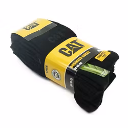 5 pack Tunna Finstrumpor Helsvarta Caterpillar