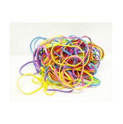 Gummiband blandade färger