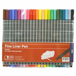 24 pack Fine liner pennor
