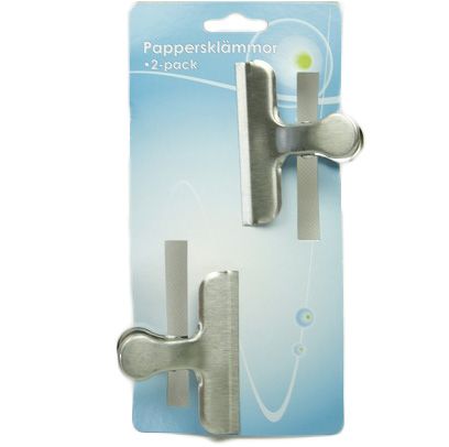 2 pack Pappersklämmor