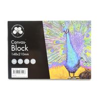 Canvasblock A4 - 10 Blad