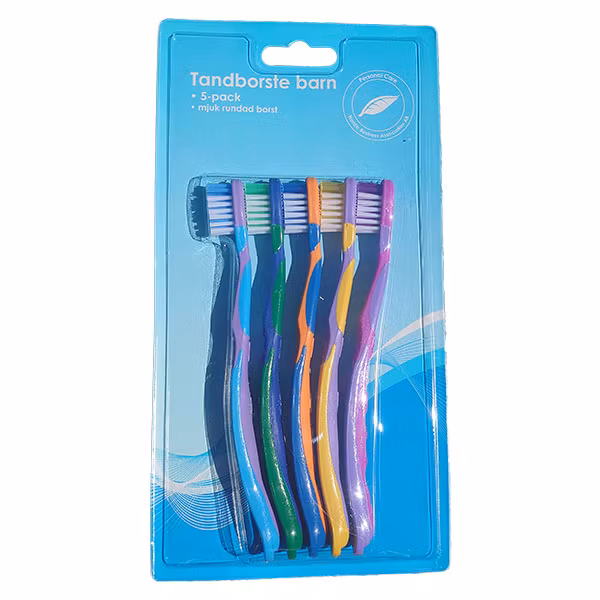 Tandborstar för Barn 5-pack
