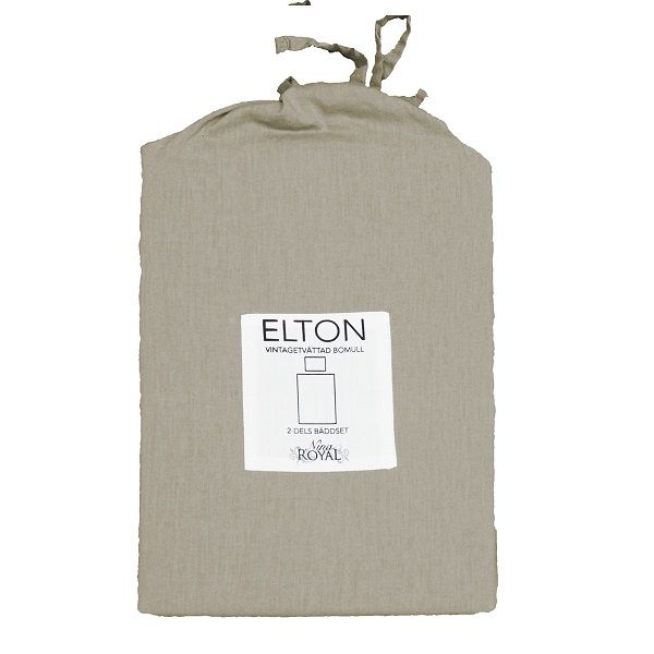 Bäddset Elton - Vintagetvättat