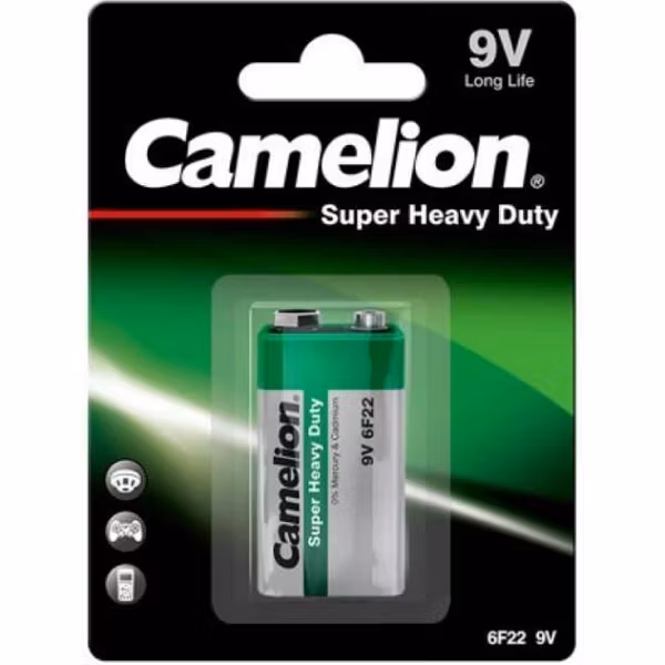Batteri 9V Camelion