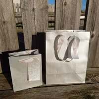 Presentpåsar Silver